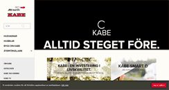 Desktop Screenshot of kabe.se